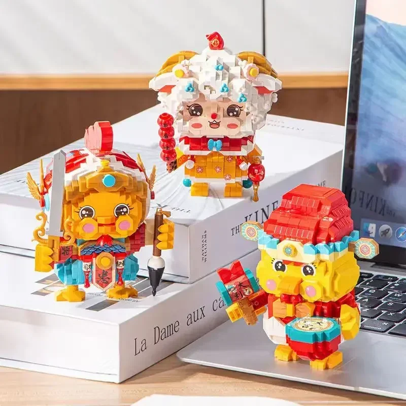 Конструктор из мелких частиц с изображением знаков зодиака