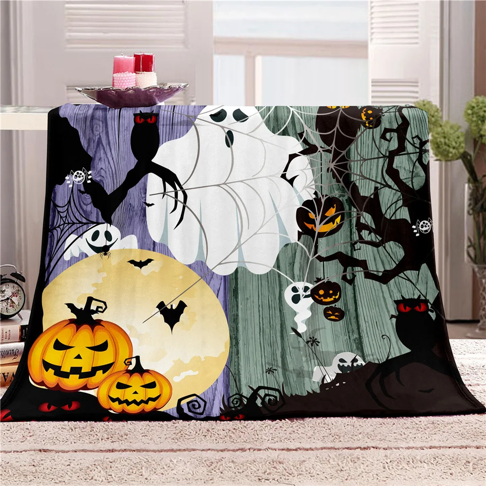 

Дизайнерское одеяло с глазным яблоком на Хэллоуин, мягкое покрывало, пляжный теплый дорожный фланелевый чехол для кровати, дивана, детский ...