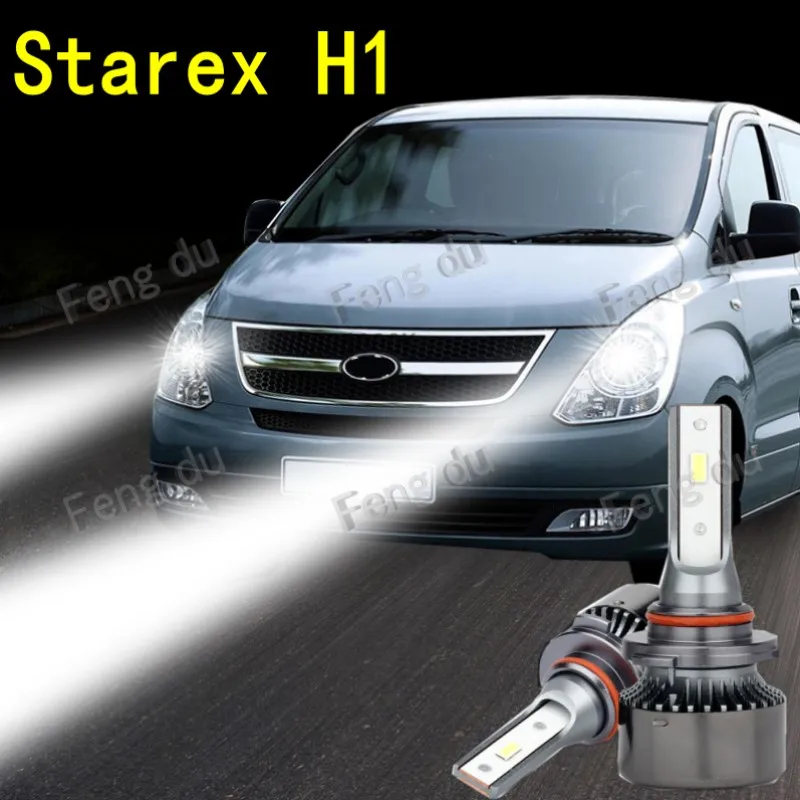 2 шт., 2004-2021 для Hyundai H1 Starex gtand starex, лампы для автомобильных фар ближнего света, дальний свет, противотуманная лампа, установка