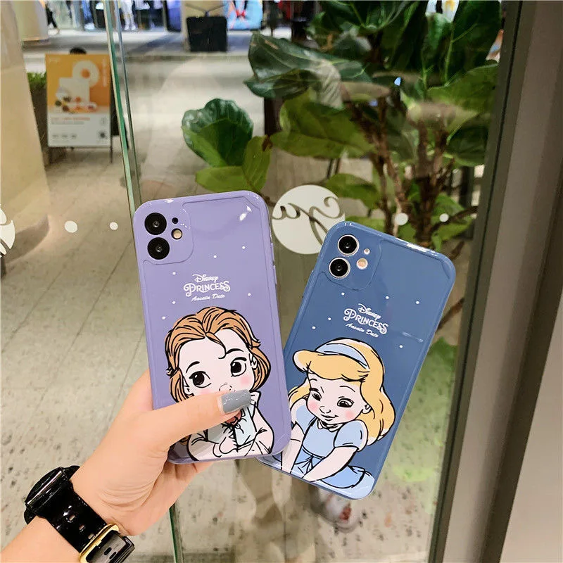 

Cartoons Q Version Princess Phone Case For Iphone 12 Pro Max 11 Pro Xs Max 8 7 6 6s Plus X 5s Se 2021 Xr