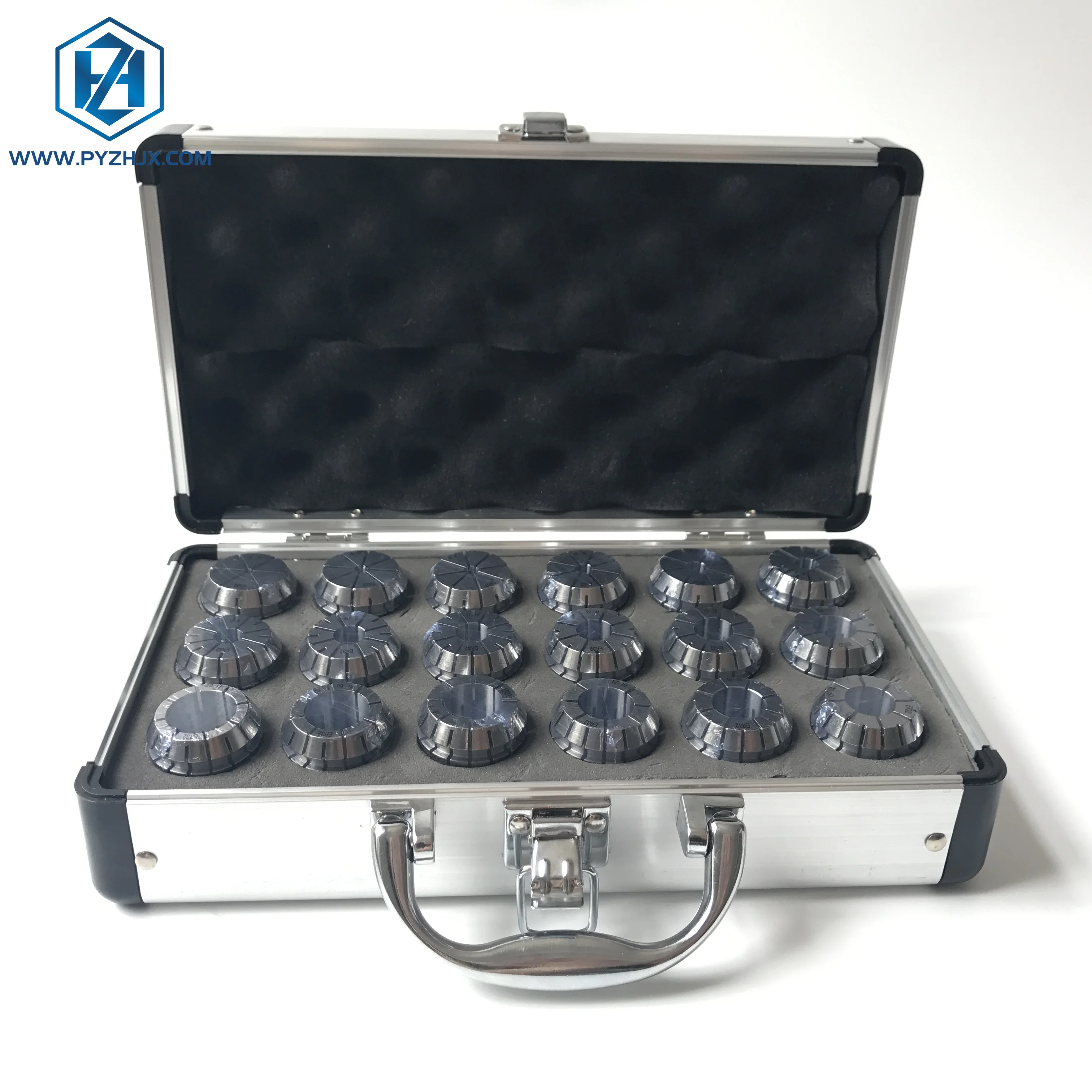 

Milling Machine Metric Inch Collet 18pcs ER32 Collet Set ER32 3-20mm Collet