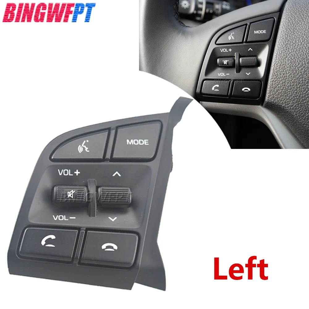 

96710D3500 оригинальные переключатели дистанционного управления на руль для Hyundai Tucson 2016 + TL Bluetooth Кнопка музыкальный переключатель 96710-D3500