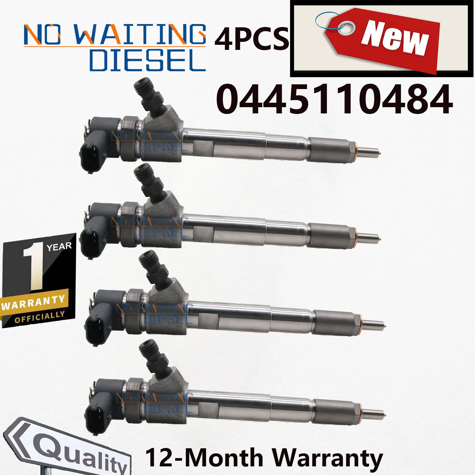 4шт 0445110484 Деталь двигателя автомобиля C 00023912 Блок инжектора Для SAIC MAXUS V80
