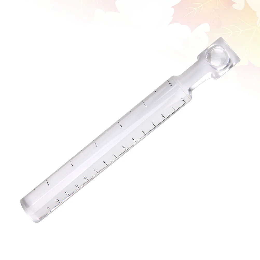 

Rulers Ruler Drawing Magnifier Students Teachingmagnifying Bar Drafting School Portable Geometry Measuring Scale Reading Digital