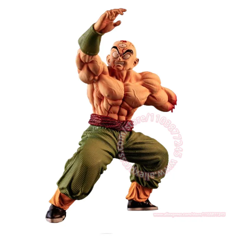 Dragonball Tien Shinhan модель со сломанной рукой для приседания анимационные периферийные