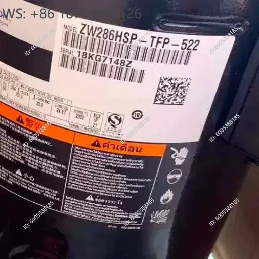 Фото Подходит для компрессора Copeland ZW286HSP-TFP-522, компрессора для водонагревателя ZW258HSP-TFP-522. №1