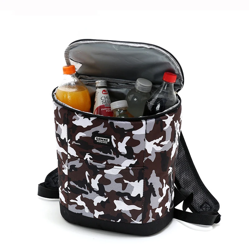 Portable Lunch Bag Cooler Tote Hangbag Picnic Insulated Box Canvas Thermal Food Container Men Women Kids Travel Lunchbox