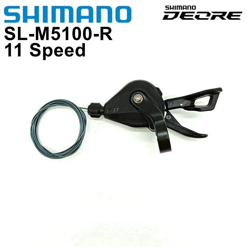 

Рычаг переключения передач Shimano Deore SL M5100, для горного велосипеда, с креплением на 11 скоростей, 11 S, 11 в