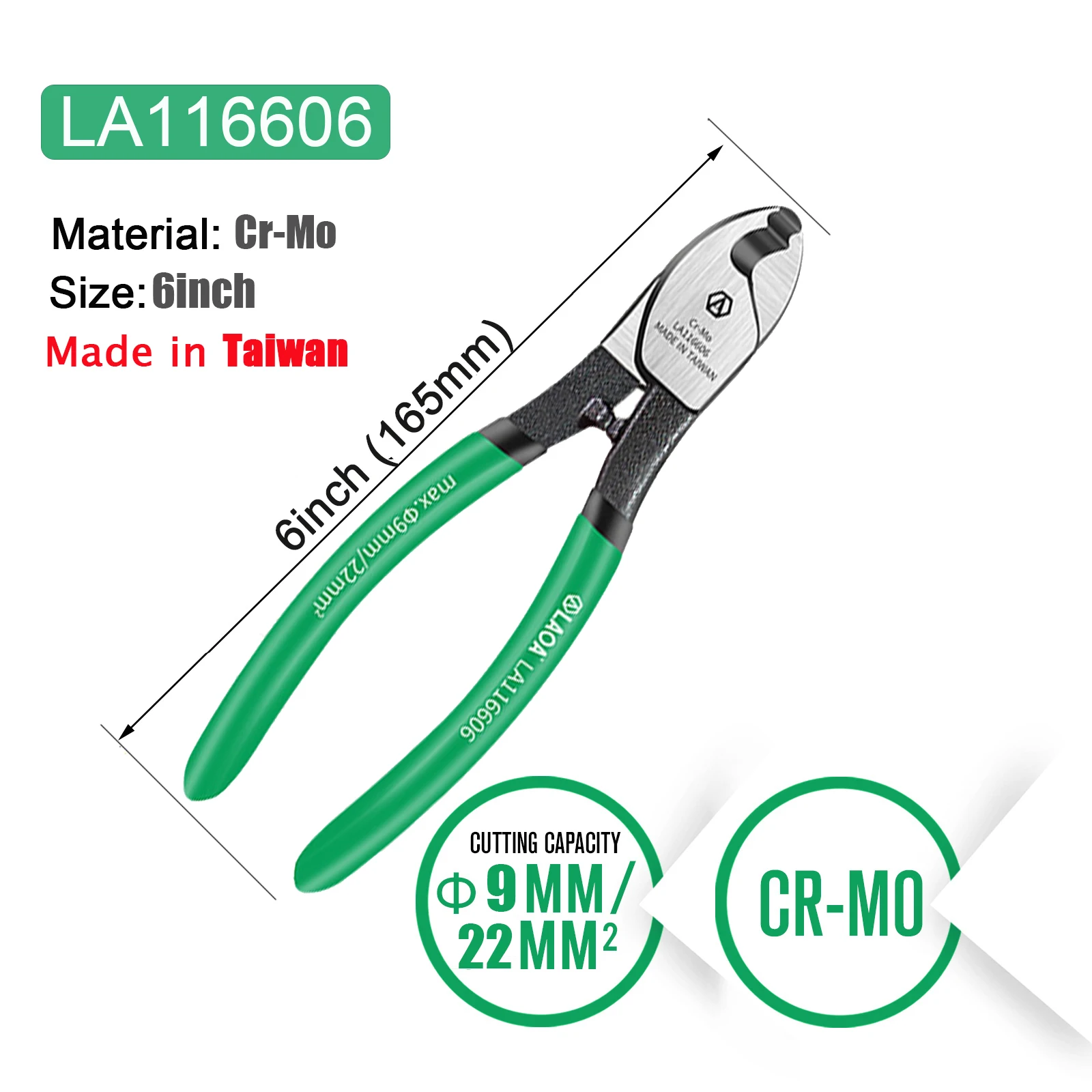 

Резак для кабелей LAOA, плоскогубцы для резки проводов, ручные инструменты для электриков