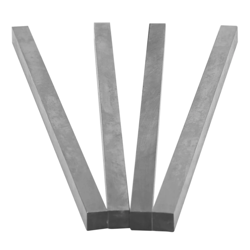 

DHDL-4 pcs CNC Lathe HSS Square Cutting Tool Bits Bar 8mm x 8mm x 200mm Gray
