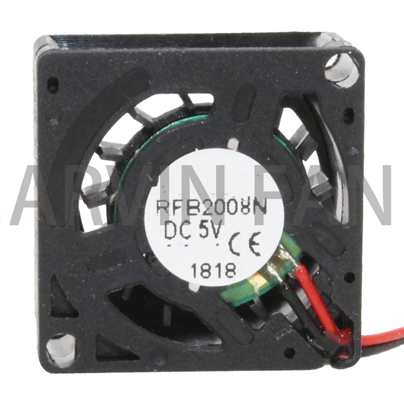 Новый оригинальный пользовательский портативный детектор газа RFB2008N 20x20x8 мм миниатюрное устройство охлаждающий вентилятор маленький вентилятор