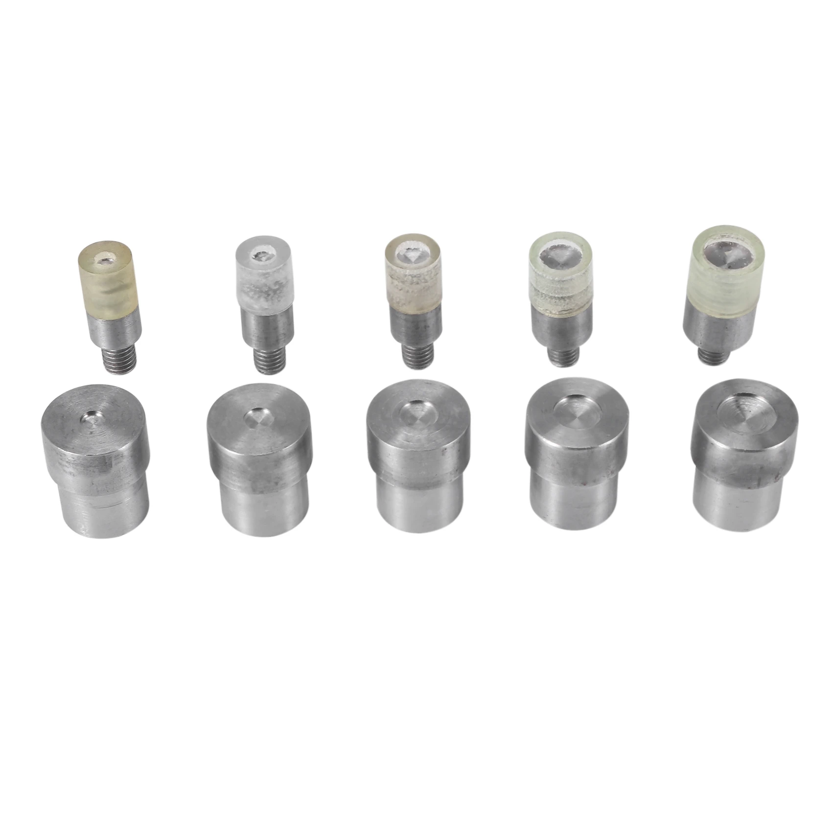 

5 Sets Double Caps Rivets Dies(5mm/6mm/8mm/10mm/12mm)