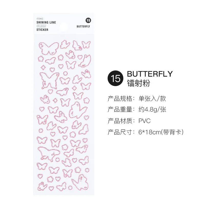 Прозрачные наклейки XYDDJYNL для скрапбукинга