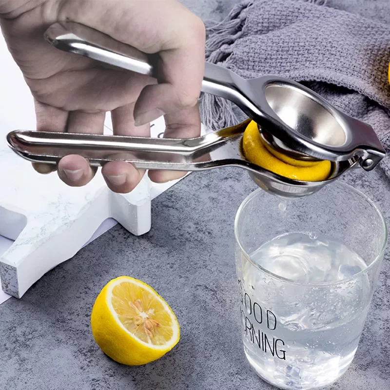 

NEW2023 Stainless Steel Citrus Fruits Squeezer Orange Hand Manual Juicer Kitchen Tools Lemon Juicer Orange Queezer Juice Fruit P