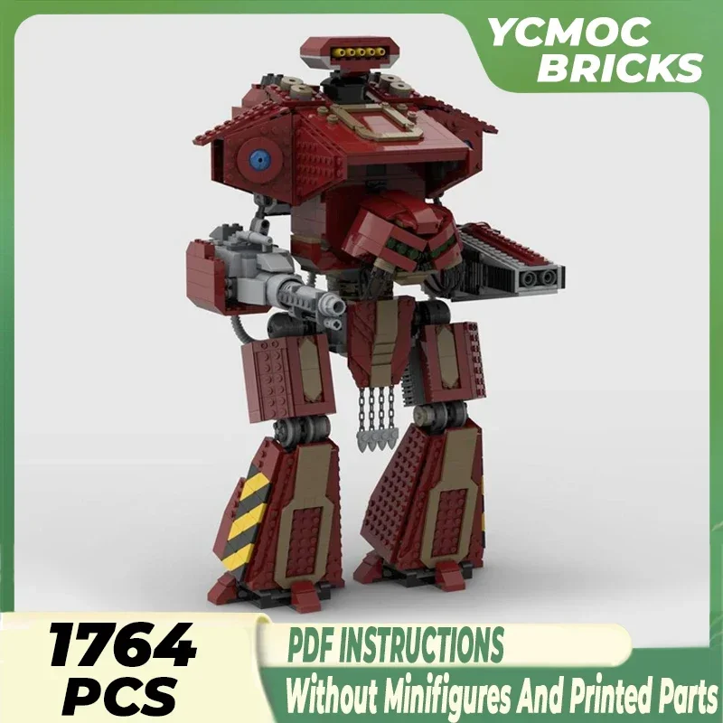 Популярная модель военной игры Moc строительные кирпичи боевое поле Титан