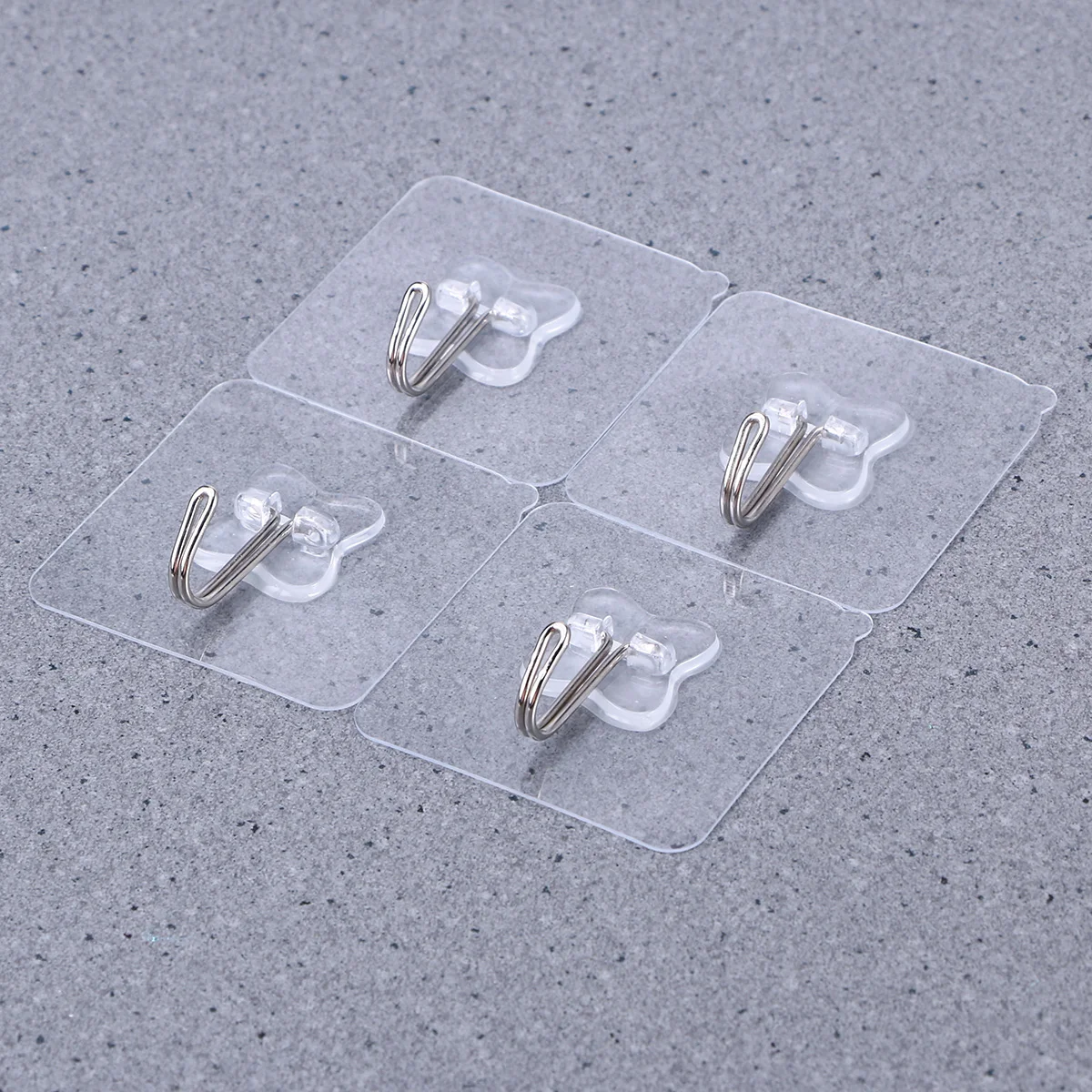 

5pcs Pack Transparent Suction Cup Sucker Window Wall Hooks Hanger For Kitchen Bathroom