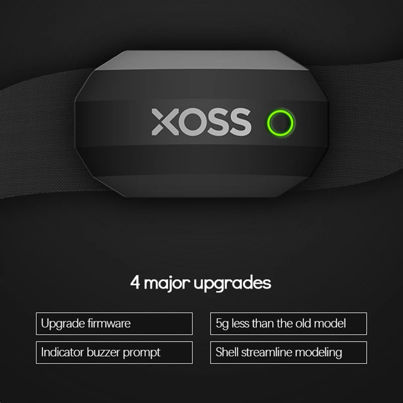 

Zoster Xoss велосипедный двухрежимный пульсометр с кодовый счетчик водонепроницаемый компьютер Спорт Бег HR датчик с грудным ремнем