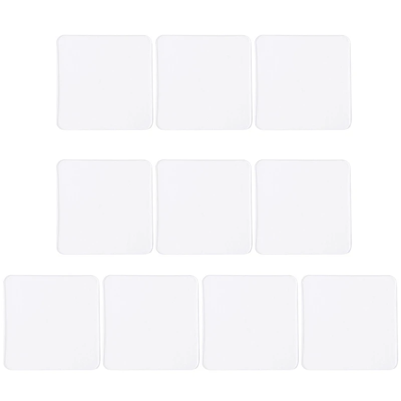 

10Pcs Double-sided Invisible Stickers Mounting Tape for Home School Office