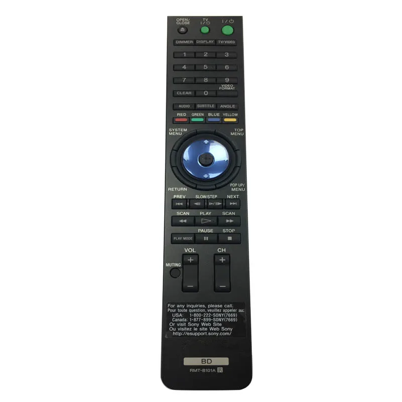 RMT-B101A  Origianl Remote Control For SONY DVD BDP-S300 S310  remote controller