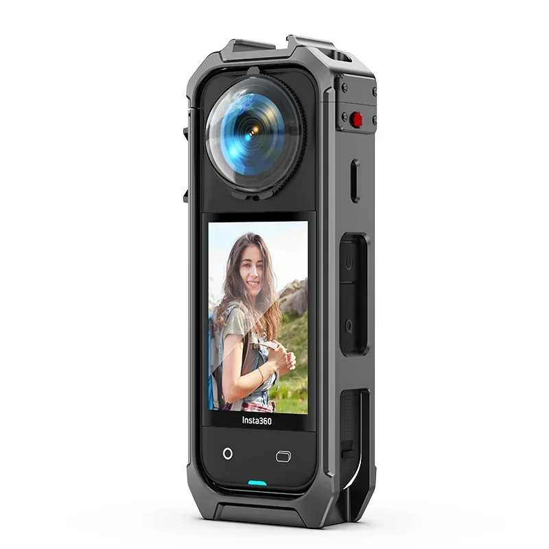 AFaith для Insta360 X5, быстросъемная клетка для кроликов, сверхлегкая защитная рамка из алюминиевого сплава, аксессуары для камеры Insta360 X5 (art.: 3920ce5bef448) - 3920ce5bef448