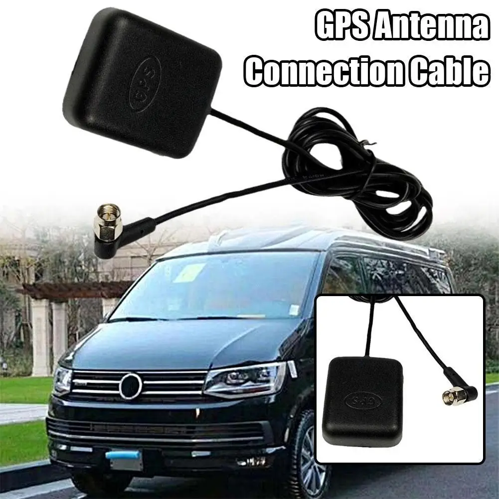 

Car GPS Antenna SMA Connector Cable 3m GPS Receiver Auto Aerial Adapter Remote Cable For Car Navigation Camera Player