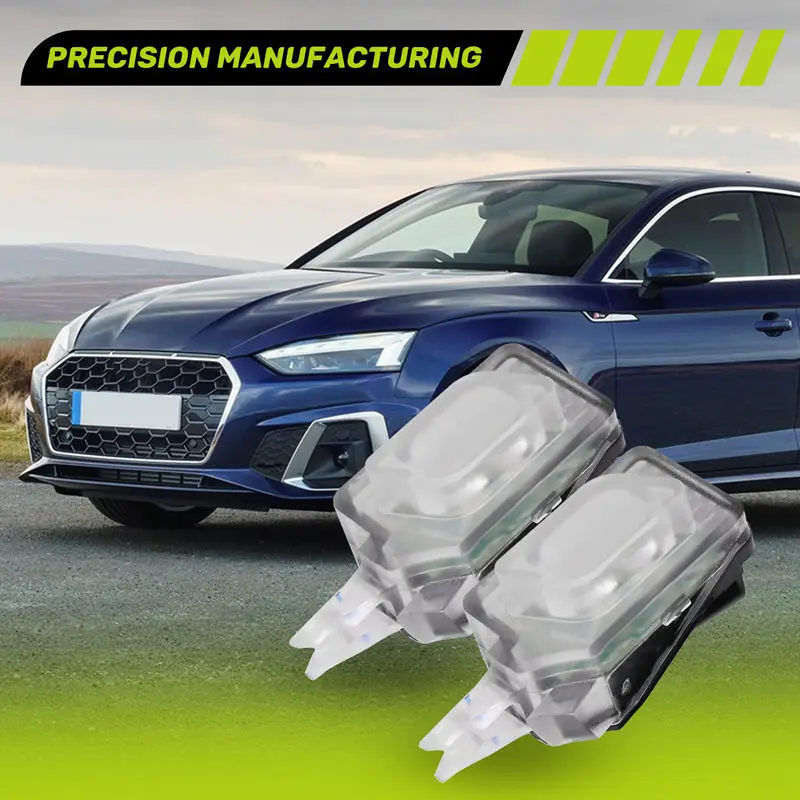 Автомобильная левая и правая дверь внешняя ручка предупреждающий светодиодный