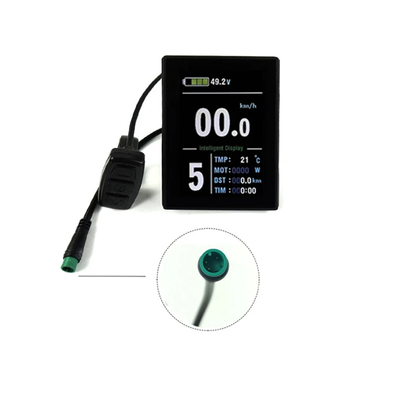 Дисплей KT Ebike LCD8S LCD8 цветной дисплей для электровелосипеда ЖК-дисплей 8 дюймов