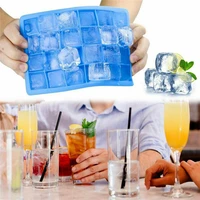 kitchen accessories ice cream party whiskey cocktail drink grids ice cube tray food grade silicone ice cube maker mold with lid