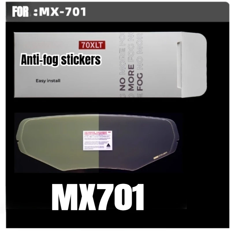 LS2 MX702 MX701 PIONEER II шлем противотуманные наклейки светло-черные линзы, оригинальные LS2 мотоциклетные приключенческие электронные пистолеты красные