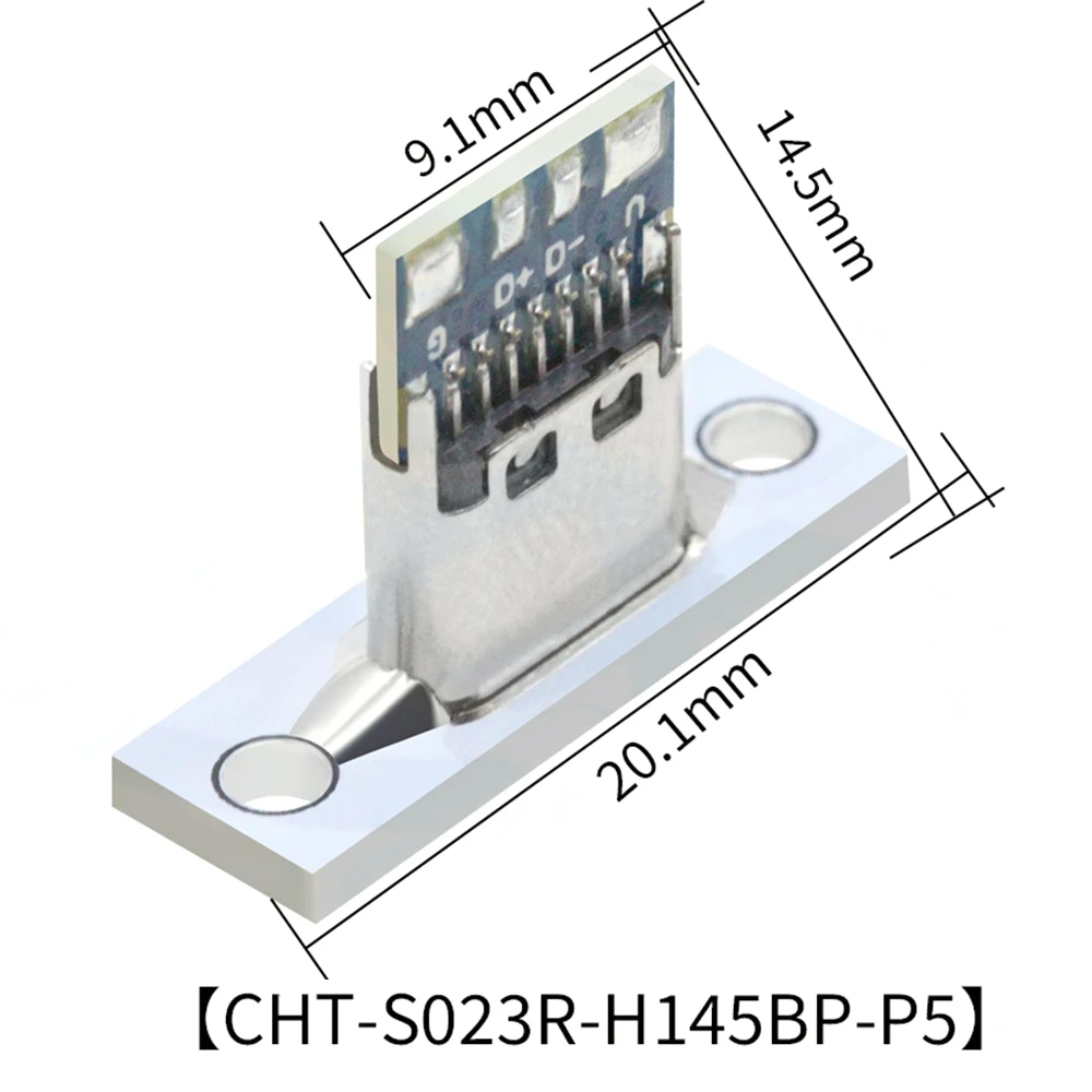 

5 шт., разъём USB Type-C, 2 штырька, 4 штырька, 5 штырьков, 6 штырьков