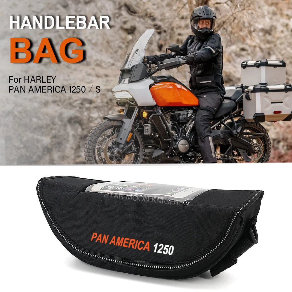 

Waterproof Handlebar bag For HARLEY PAN AMERICA 1250 S PA 1250S PA1250 2020 2021 Motorcycle Accessories Storage Travel Tool bag
