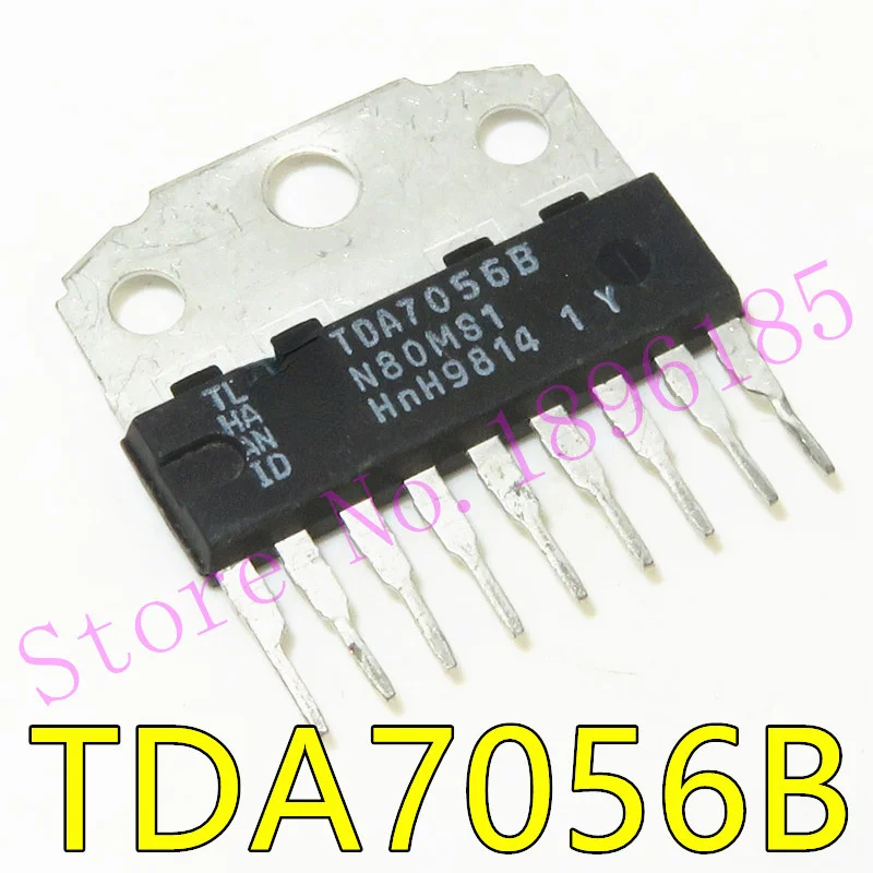 1 шт./лот TDA7056A TDA7056B TDA7056 ZIP-9 В НАЛИЧИИ 5 W mono BTL аудио усилитель с DC регулятором громкости