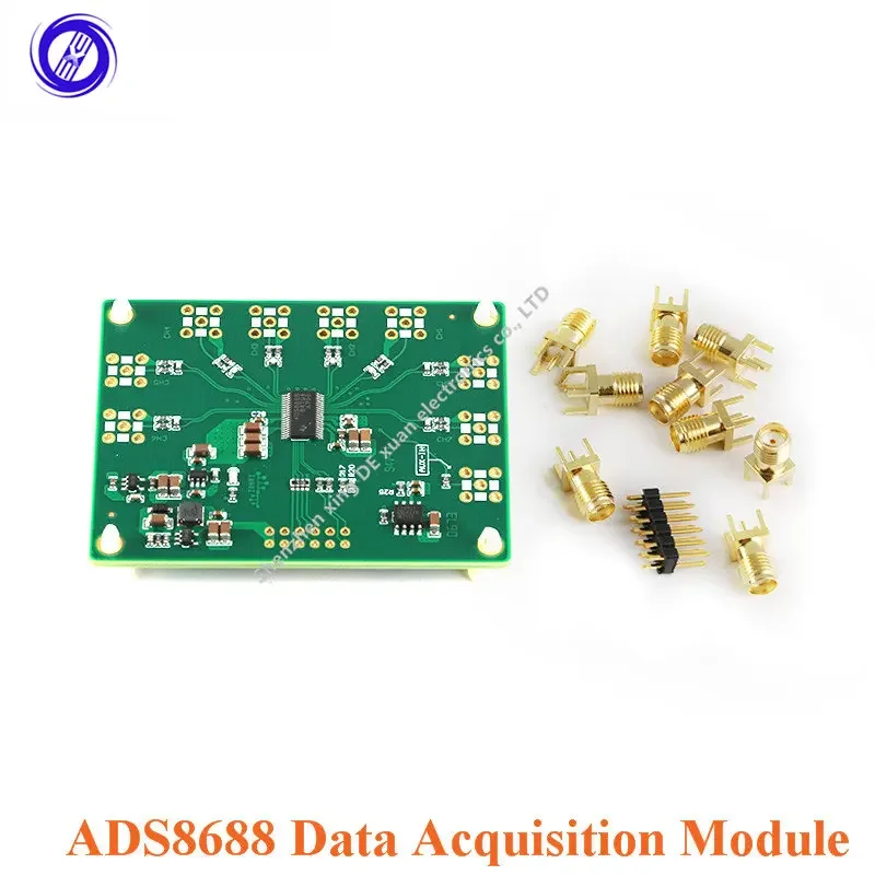 1 шт. ADS8688 модуль сбора данных 8 каналов SAR/ADC одинарный/биполярный вход 16 бит/500 кгс