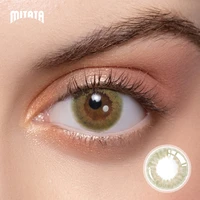 mitata colored lenses with diopter vision correction fresh lady daily color contact lenses 10pcs5pair