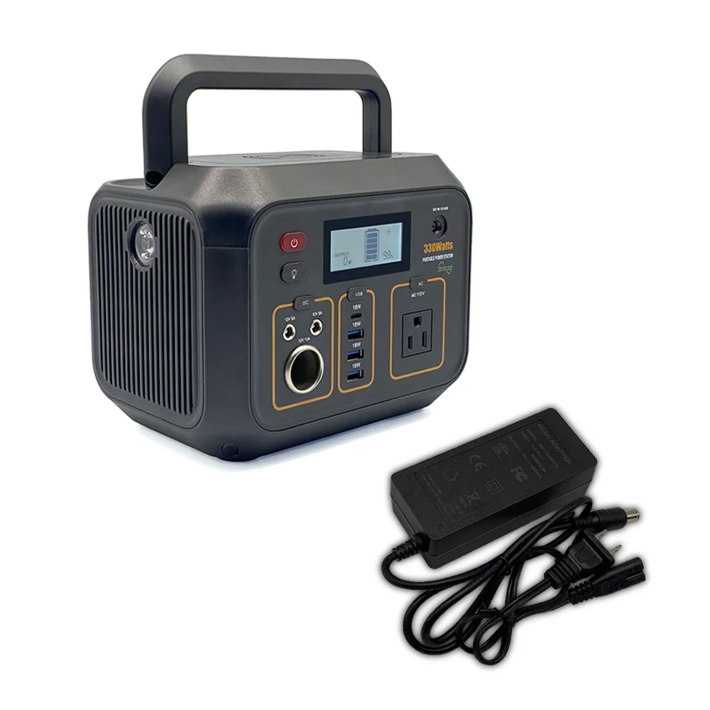 

New 330W 8800mah generator battery wireless portable power station, telephone charging, 330wh outdoor power supply