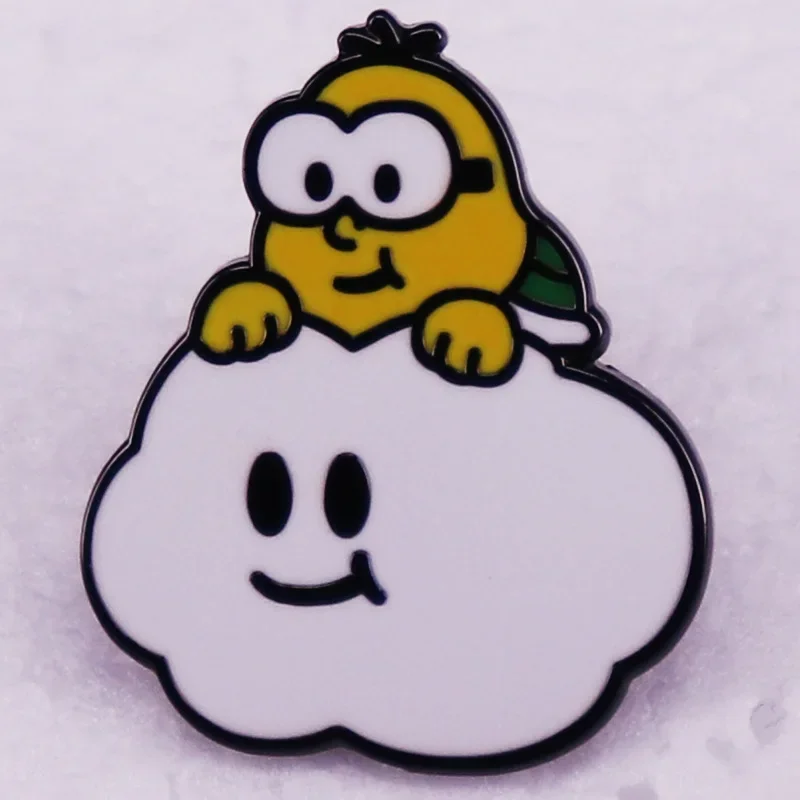 Классическая фигура MarioBros эмалированная булавка ретро значок аркадной игры