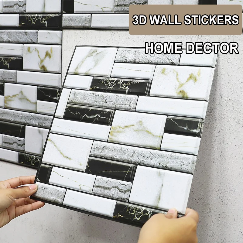 

30X30CM PVC Wall Papers Modern house decor 3d sticker for walls stairs and on glass painted surfaces wood board bedroom office