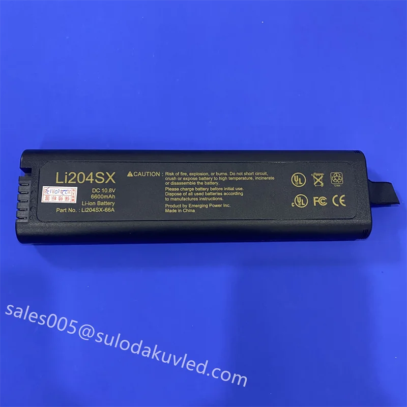 Original OTDR Battery OTDR Li204SX Replacement Li-ion Battery Pack MTS-6000 MTS6000 7800mAh 10.8v
