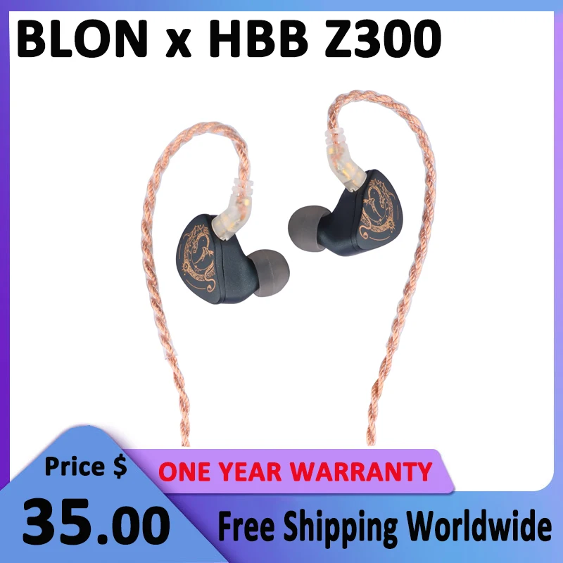 

Силиконовая диафрагма для наушников BLON x HBB Z300 10 мм, съемный 4-жильный медный кабель высокой чистоты для музыкантов и аудиофилов