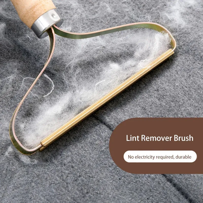 

Portable Manual Hair Removal Agent Carpet Wool Coat Clothes Shaver Brush Tool Depilatory Ball Knitting Plush Double-Sided Razor