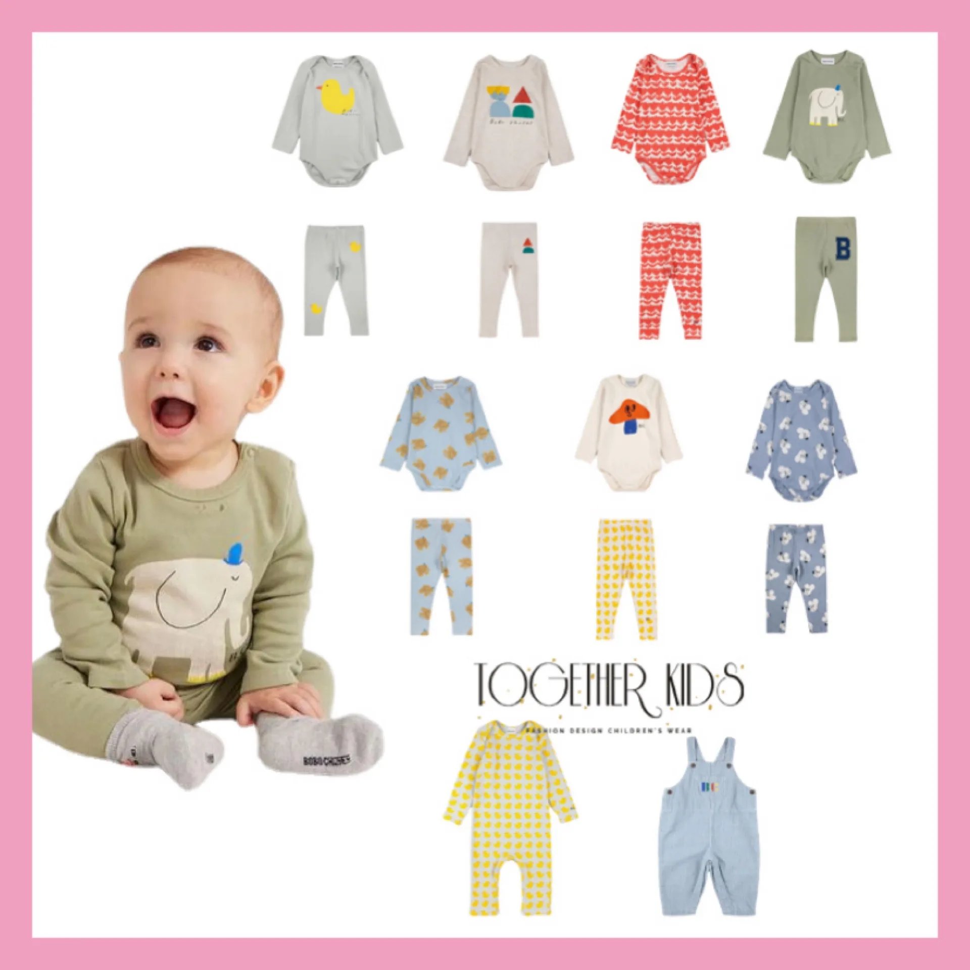 

Детский комбинезон с длинными рукавами AW23, комбинезон с треугольными мультяшными рисунками мыши, леггинсы для новорожденных