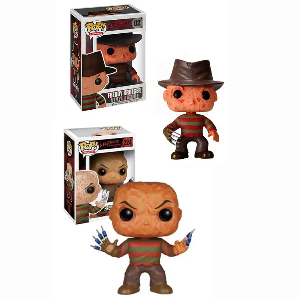 Funko поп фильмы ужасов кошмар #02 #224 Фредди Крюгер виниловые экшн-Фигурки игрушки