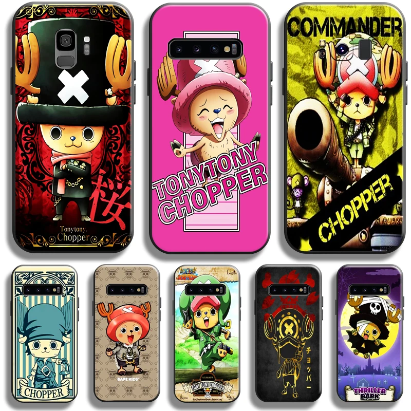 

One Piece Tony Tony Chopper For Samsung Galaxy S10 S9 S8 Plus S10 5G S10 Lite S10E Phone Case Coque TPU Funda Carcasa Soft