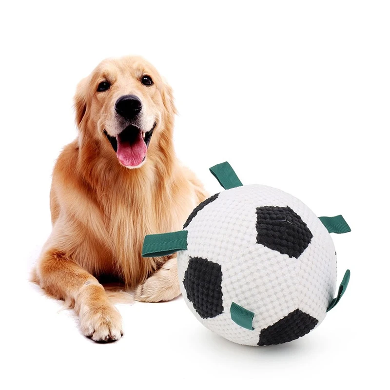 

Pet Leakage Food Football Dog Toy Plush Sniffing Slow Eat Puppy Chew Molar Training Find Food Interactive Game Pet Supplies