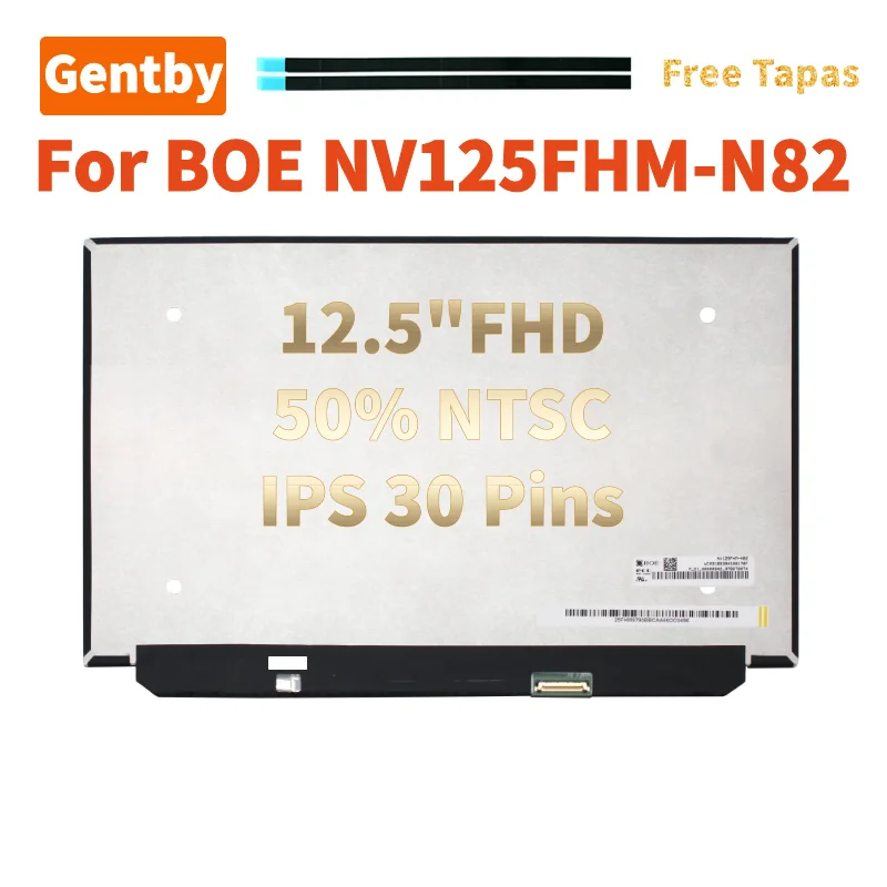 

NV125FHM-N82 For Xiaomi Mi Notebook Air 12 IPS 161201-AA/01/YC 12.5 Inch 30 Pin LCD Screen Display Matrix Glass Assembly