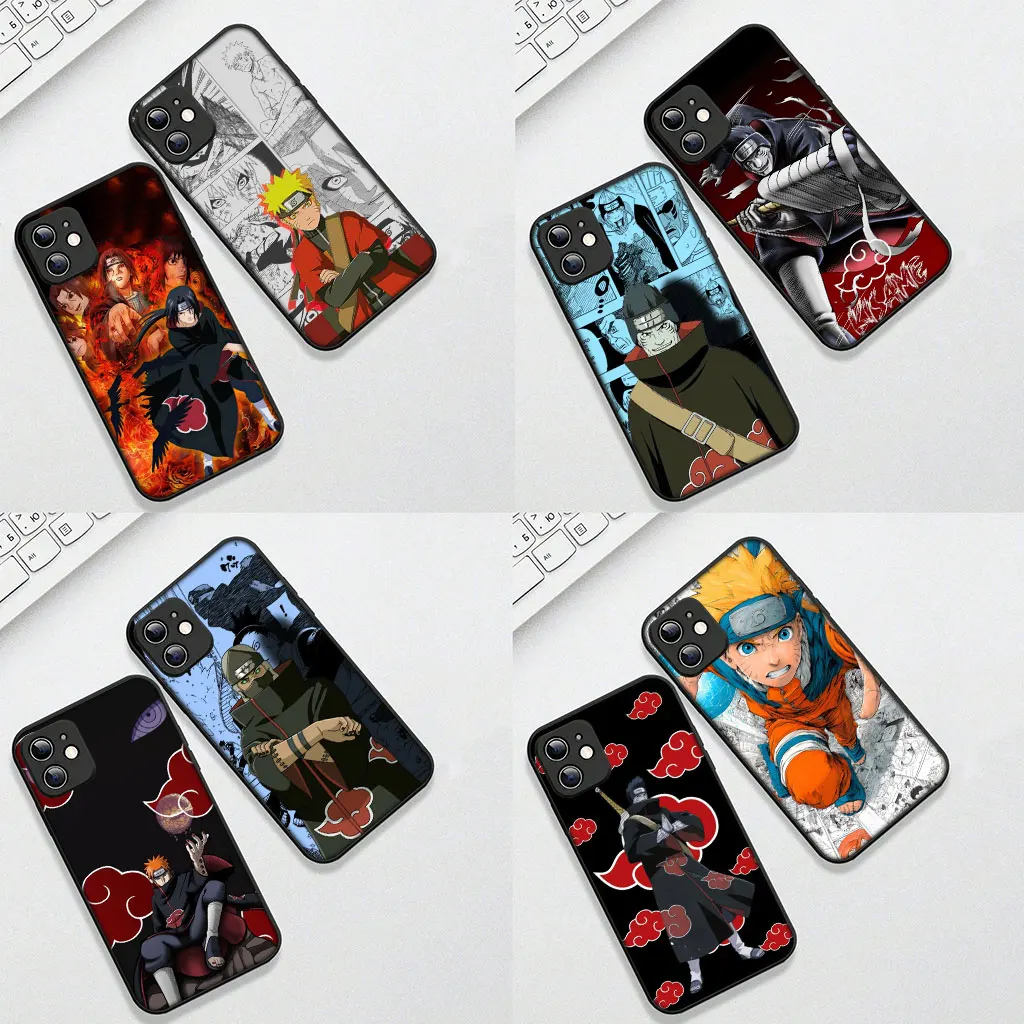 Фото Чехол для телефона KISAME Itachi Narutos Akatsuki Pain для Samsung Galaxy S22 S21 S20 Fe Ultra S9 Plus + A13 A22 M21 M31 M55 M15 №2