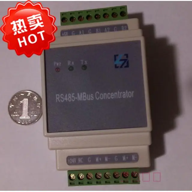 

1-250 slave MBus / M-BUS / M _ Bus / RS485 модуль, полностью прозрачный трансмиссионный концентратор