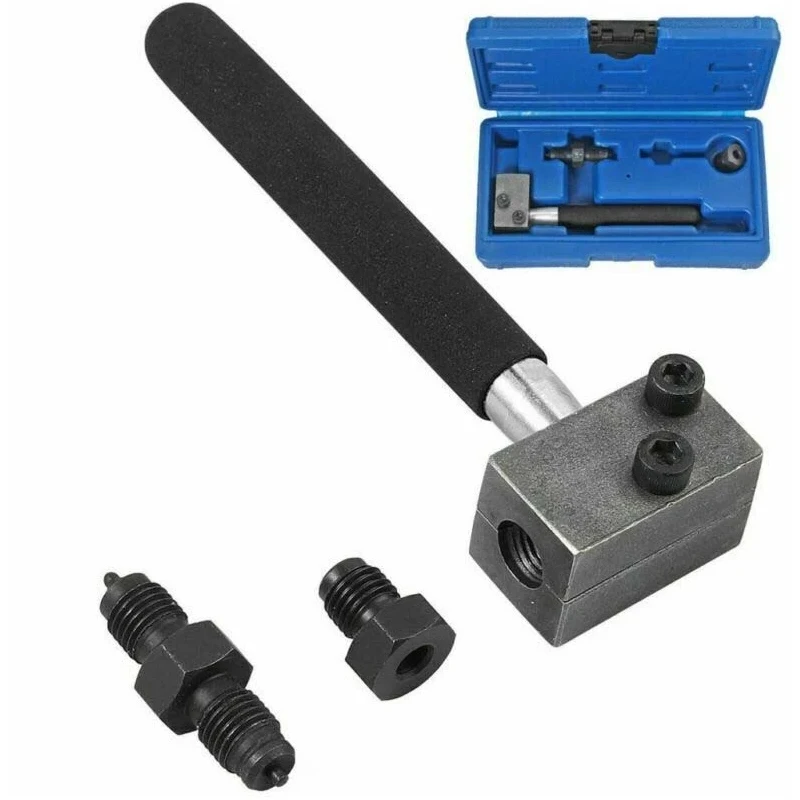 

3/16" Double Flaring Tool Automotive Brake Line Detachable Handheld 45 Degree for Brake Hose Copper Tubing 4.75mm