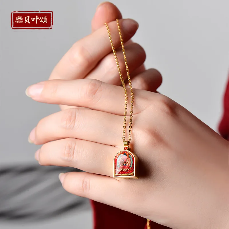 Подвеска Thangka Zachilam Manshu Pharmacist Huang Cai Shurangama Mantra полое ожерелье с подвеской женская