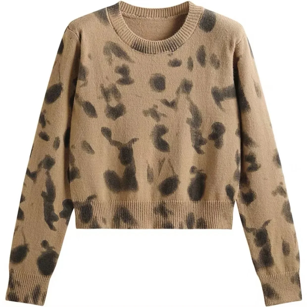 Элегантный женский пуловер в стиле Idle осень/зима 2023 новый дизайн чувственный